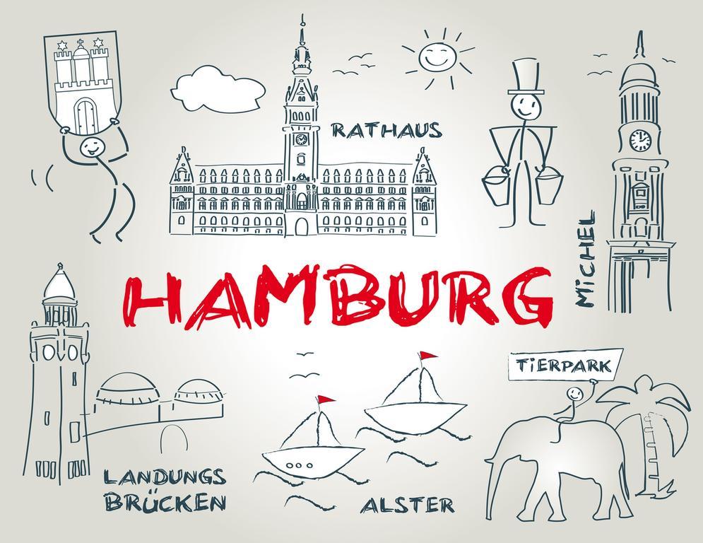Das Elbcottage Hamborg Eksteriør billede